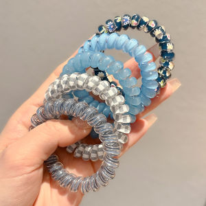 NING ZHOU | Dây Đai Tóc Không Thấy Không Hư Hỏng Cao Su Dãn