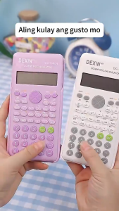 Multifunctional Scientific Calculator with Battery Student Simple Portable School Office Supplies