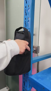 Magnetic Water Bottle Bag with Shoulder Strap Portable Gym Specific Water Cup Holder Magnet Gym Bag