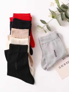 Silk Mens Socks Health Foot Care Spring Summer Autumn Single Silk Socks Antibacterial Short Tube Pure Color Mens Innerwear