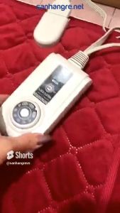 Đệm sưởi điện Hàn Quốc HH07965 vải cotton hoăc vải nhung size 135m x 1.8m