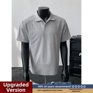 LIUBU | Cool Feel V-Neck Quick Dry Mens Polo Shirt