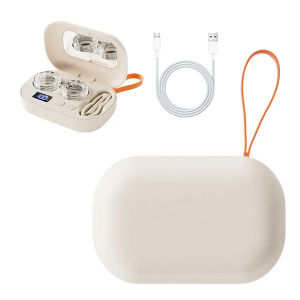 Rechargable portable Ultrasonic Contact Lens Cleaner machine Fit Disposal Soft Lens Colored Contact Lens RGP Lens and OK Lens