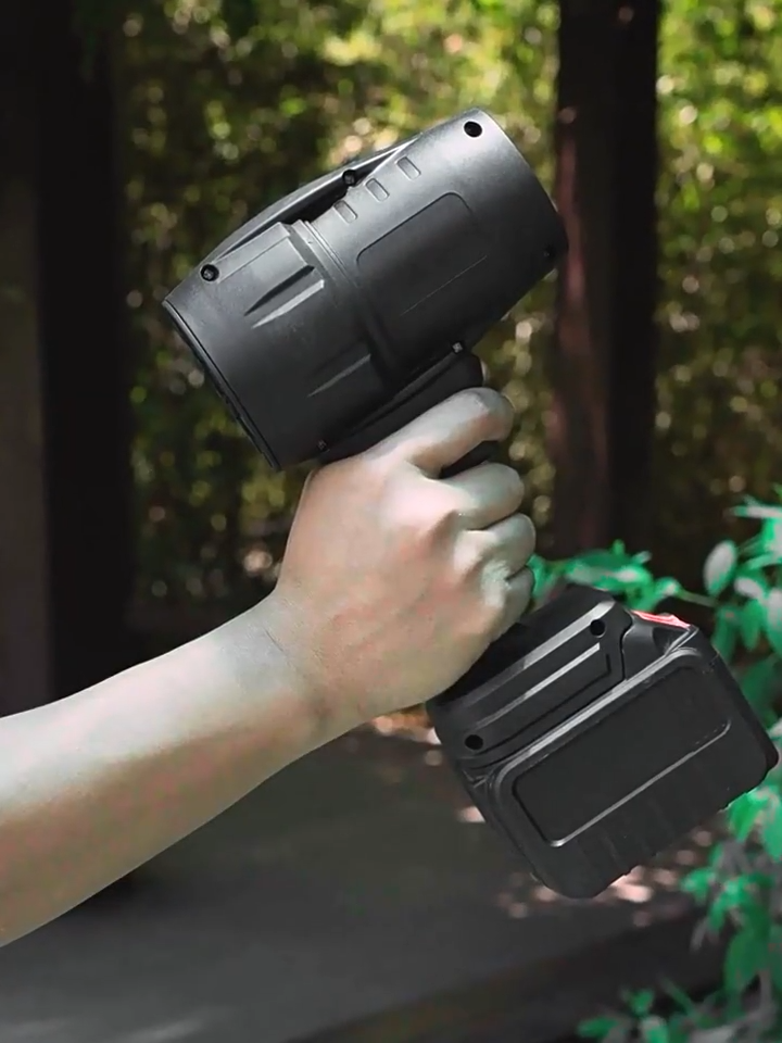 QIUWU Không khí mạnh mẽ Súng 1200W Turbo máy bay phản lực điện xe máy sấy cho nhanh nước mưa loại bỏ xe làm sạch