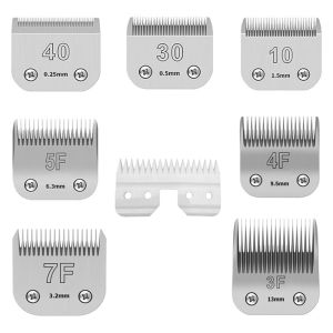 ใบมีดเหล็กถอดได้สำหรับเครื่องตัดขนสัตว์ Oster A5 Classic 76 สำหรับ Andis AG AGC AGP AGRC AGCL AGR Plus AGRV DBLC MBG