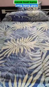 sprei perca My Love bahan katun cvc ukuran 90x200