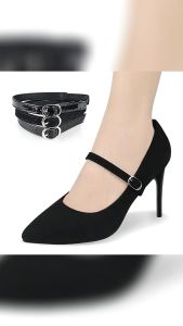 Aksesori Sepatu Sandal Wanita: Tali Strap Pergelangan Gesper & Tali Sepatu Hak Tinggi