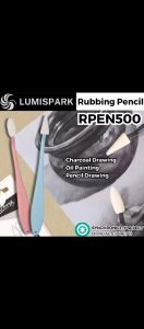 RPen500 Rubbing Pencil for Charcoal Oil Pencil Painting Sketches | Free Refill |  For Precise Drawing Smudging Arts and Craft