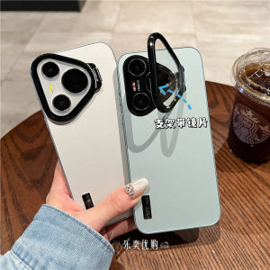 Huawei Pura70 Pro+ Ultra Thin Full Cover Anti-Fall Business Style Phone Case with Stand Mens Model 70 Ultra Protective Shell