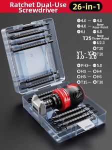 DELIXI | High Hardness Multi-Functional Screwdriver Set for Electrician