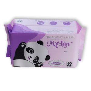 Khăn Lau Mặt Khô Đa Năng Mylan An Toàn Cho Da Không Chất Huỳnh Quang Vải Không Dệt 100% cotton thực vật tự phân hủy