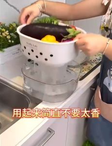 Versatile Detachable Dual Layer Fruits Vegetables Washing Drain Basket Kitchen |  Bakul Basuh Buah Sayur | 洗菜篮家用厨房果蔬篮加厚双层水果收纳滤水篮沥水篮
