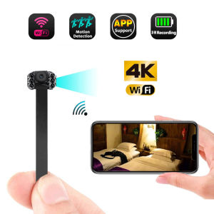 1080P Mini Wifi Camera 4K HD camera Home Security Camcorder APP Remote Monitoring DIY Portable Infrared Night Vision Min Camera