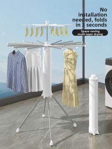 Foldable Portable Multi-function Clothes Rack