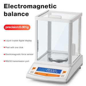 เครื่องชั่งวิเคราะห์ความสมดุลในห้องปฏิบัติการที่มีความแม่นยำสูง200ก.