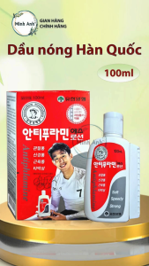 Dầu Nóng Xoa Bóp Hàn Quốc Antiphlamine (100ml) - Korepharma