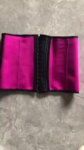 3 Row Adjustable Waist Trainer Corset for Women Tummy Control Body Shaper Slimming Belt Breathable Latex Waist Trimmer