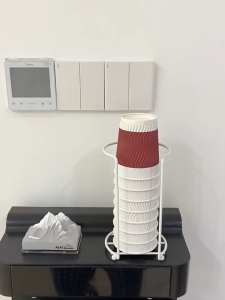 Mishilei Kitchen Paper Cup Holder Multifunctional Desktop Cup Storage Rack Desktop Cup Storage Rack 杯架