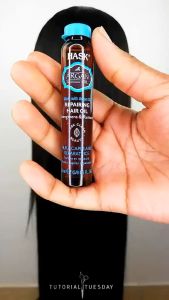 [18ML] Hask Hair Oil Tinh Dầu Dưỡng Tóc Chuyên Sâu Phục Hồi Hư Tổn Bóng Khỏe Mềm Mượt Dày Tóc Keratin Argan Coconut Oil