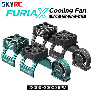 SKYRC Metal Cooling Fan 28000~30000RPM CNC Aluminum 8.4V FuriaX CoolSink Pro Fan Kit For 1/10 3650 Motors Remote Control Car