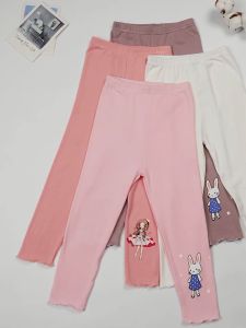 💖Ready Stock💖Kids Girls High Quality Leggings (N40) 兔儿9分Legging