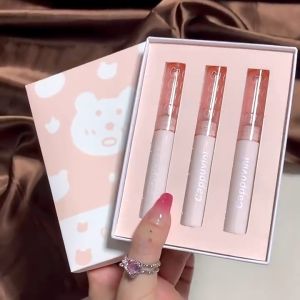 ชุดลิปสติก Cappuvini ลิปกลอสหมี รูปแบบ 5 ลิป สำหรับฉ่ำวาว นุ่มละมูน ติดทนนาน ให้ความชูมูน จูบไม่หลุด กันน้ำ สไตล์เกาหลี ต้นทุกฟุ่ม ตามลำดับของคุณ