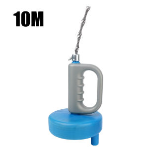 Handheld Toilet Sink Drain Unblocker Bathroom Kitchen Cleaning Tools 5/7/10 Meters Sewer Pipe Plunger Dredge Extendable
