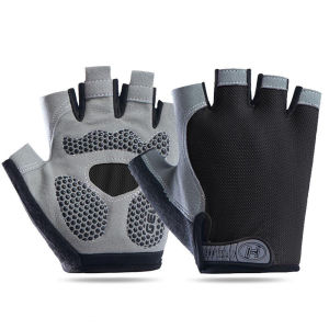 Găng Tay Đạp Xe Nửa Ngón Chống Trượt Thoáng Khí Dành Cho Nam Và Nữ - Găng Tay Tập Luyện Xe Đạp Có Bốn Ngón Dành Cho Phòng Tập Thể Dục Mùa Thu Yoga