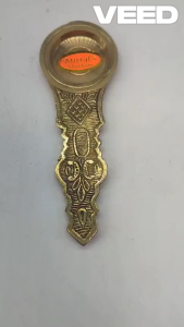 Traditional Brass Camphor Burner Aarti Stand | Karpuram Arathi Stand | Pooja Decor (Pack of 1 pc | 2 Sizes Available)