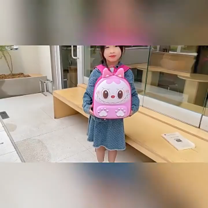 Tas Hardcase Anak TK PAUD / Ransel 3D Labubu Capybara Premium