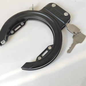 Horse Shoe Lock Road Cycling Full-Enclosed Steel Tube Lock Bicycle Ring-shaped Anti-theft Lock Cycling Accessories