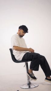 Raokin Orza Oversize Shirt Koko Pria Lengan Pendek