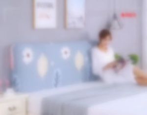 Sarung SANDARAN tempat tidur stretch / Cover bed HEADBORD motif elastis