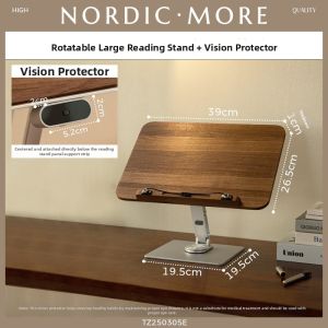 NORDIC MORE | Adjustable Rotating Book and Tablet Stand