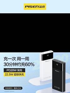 PISEN | Certified Quick Charge Large Capacity Power Bank 20000mAh