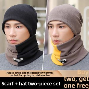 Warm Winter Scarf with Ear Cover and Hood for Men and Women
