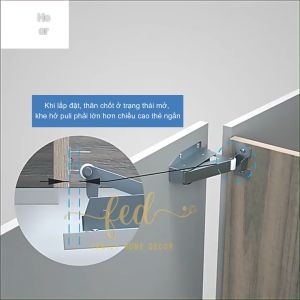 Móc khóa cửa tủ tự bật chốt nhấn mở cửa tủ dùng cho cửa trượt cửa mở công tắc bật lại chỉ bằng một cú nhấn