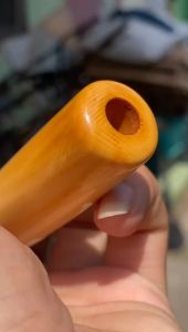 pipa gg asli lokal lawasan murni 19cm model pucuk tebal asli