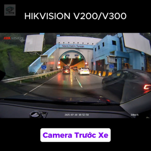 Camera Hành Trình HIKVISION V200 / V300 3 Kênh Ghi Hình Trước Trong Cabin và Sau Xe Hỗ Trợ 4G ADAS