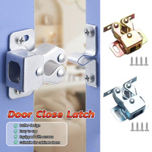 Biblio【Ready in Stock】 Double Roller Catch Latch for Cabinet Door Hardware Accessories