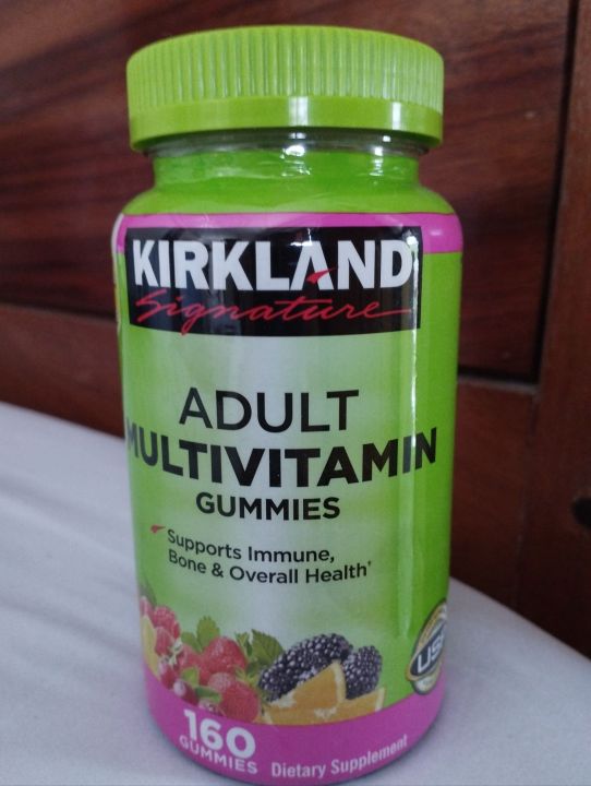 Kirkland Signature Adult Multivitamin gummies, 160 gummies Lazada PH