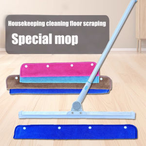 เครื่องขูดพื้นปัดที่คลุมไม้ถูพื้นแบบพิเศษสำหรับทำความสะอาดบ้านผ้าผ้าเช็ดทำความสะอาดกำมะหยี่ปะการังไม้กวาดวิเศษใหม่2024