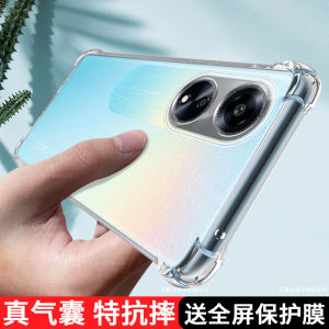 Transparent Silicone Phone Case for Oppoa1 Full Cover Anti-fall with Airbag Soft Shell Womens Style Protective Cover Shell