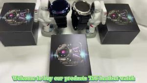 Rainbuvvy T96 MP3+TWS+Smartwatch เสียง AI SIRI ปลุก 3-in-1 รูปลักษณ์หน่วยความจำขนาดใหญ่พิเศษ มีสไตล์และเท่ 1.52 "หน้าจอ IPS การตรวจสอบอัตราการเต้นของหัวใจ นาฬิกาความอดทนยาวนานเป็นพิเศษ