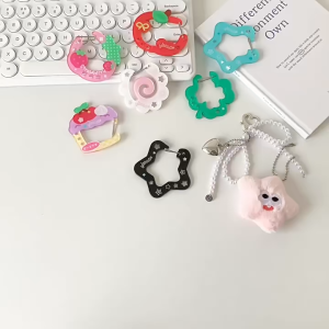 Liontin Bintang Berujung Lima / Aksesoris Gantung Gaya Korea / Gantungan Kunci Motif Buah Trendy