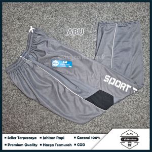 Celana Training SPORT Dewasa XL/XXL bahan adem nyaman dipakai