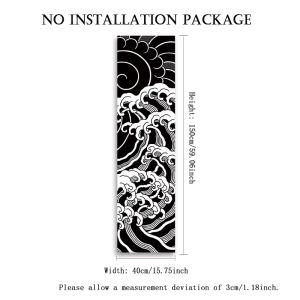 VIKAMA Nhật Bản Oni Hannya Hình Xăm Rắn Dọc Tấm Thảm Vintage Nghệ Thuật Phương Đông Treo Tường Cho Phòng Ngủ Trang Trí Nhà Vải Polyester