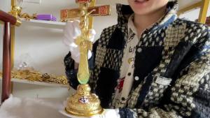 13.6 Inch Orthodox CrossOrthodox Standing CrossOrthodox Hand CrossOrthodox Crosses GiftsDesktop Decoration