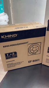 KHIND WALL TYPE EXHAUST FAN VENTILATION FAN WHITE COLOUR 8" EF8001/ 10" EF1001 / 12" EF1201 (3 YEAR MOTOR WARRANTY)