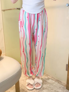 KASIHAN | Summer Floral Loose Plus Size Rayon Pant